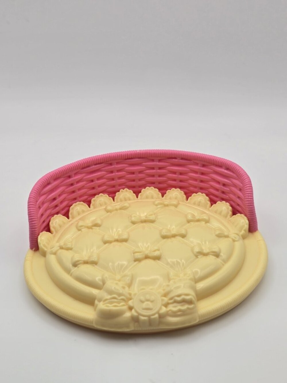 Fisher Price Snap N Style Pink & Yellow Dog Bed Replacement Part Add-on